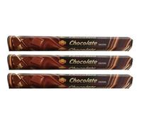 Incienso 3 Cajas Chocolate Sac 60 Varillas Confort Bienestar Placer Ayuda a Sentir Alivio Hogar Palos Varas