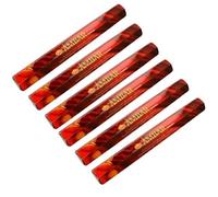 Incienso 6 Cajas Ámbar Sac 120 Varillas Equilibrio Emocional Calma Tranquilidad Meditación Atrae Dinero y Clientes Hogar Palos Varas