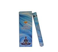 Incienso 7 Chakras Sac .- 1 Caja de 6 Paquetes Hexagonales con 20 Varillas Cada uno