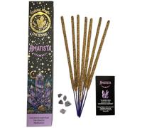 Incienso Amatista Hari Darshan Tribal Soul Crystal Magic - 1 cajetilla de 15gr Incienso Orgánico con Minerales