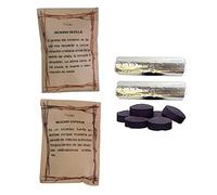 Incienso auténtico Semana Santa 50g Cofrade y 50g Sevilla más 20 Pastillas de carbón Hecho a Mano en España