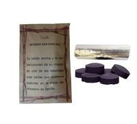 Incienso auténtico Semana Santa 50g San Gonzalo más 10 Pastillas de carbón Hecho a Mano en España
