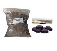 Incienso auténtico Semana Santa 50g Silencio más 10 Pastillas de carbón Hecho a Mano en España