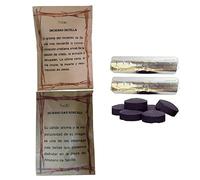 Incienso auténtico Semana Santa Sevilla y San Gonzalo más 20 Pastillas de carbón Hecho a Mano en España