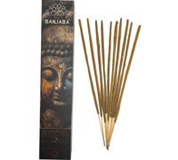 Incienso Buddha Paz Interior Banjara - 1 Cajetilla de 15gr Incienso Lavanda y Manzanilla Masala - HOSTENATURA