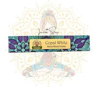 Incienso de Copal Blanco - Resina Sagrada Natural - Purificante y Calmante - para Yoga, Meditación y Bienestar - Sin Químicos - 15 g