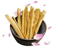 Incienso de sándalo, varilla de incienso de sándalo natural, tiras de madera, purificación budista, meditación, aromaterapia, yoga Jildouf