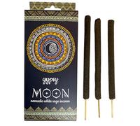 Incienso Gitano Luna Salvia Blanca Banjara Gipsy Moon Nomadic - 6 Varillas Extra Gruesas - HOSTENATURA