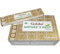 Incienso Goloka Nature´s Nest - 12 Cajas x 15g -
