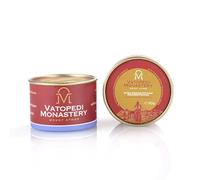Incienso monástico puro del monte Athos con la auténtica receta tradicional y aroma a violeta, 50 g