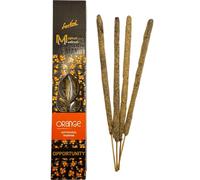 Incienso Naranja Oportunidad Manifest SREE VANI - Incienso Natural Orgánico Artesanal - 4 barritas Gruesas Calidad Extra - HOSTENATURA