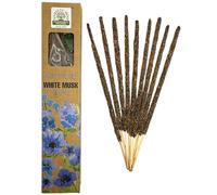 Incienso Natural Almizcle Blanco Namaste India Natural Masala - 1 cajetilla de Incienso orgánico 30gr. - HOSTENATURA