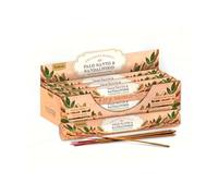 Incienso Natural Exclusive Masala - Pack Incienso 6 Paquetes de 15 gr - Contiene Aceites Naturales - Duración Prolongada - Ideal aromaterapia energetica - Palo Santo & Sándalo - Aktual