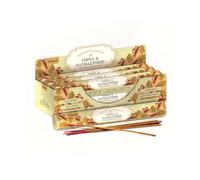 Incienso Natural Exclusive Masala - Pack Incienso 6 Paquetes de 15 gr - Contiene Aceites Naturales - Hecho en la India - Duración Prolongada - Ideal aromaterapia energética - Copal & Sándalo - Aktual