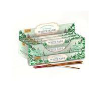 Incienso Natural Exclusive Masala - Pack Incienso 6 Paquetes de 15 gr - Contiene Aceites Naturales - Hecho en la India - Duración Prolongada - Ideal aromaterapia energetica - Salvia Blanca - Aktual