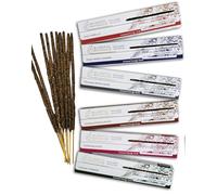 Incienso Natural Orgánico Hecho a Mano | Incienso Natural Aromaterapia | 6 Aromas de 15 g. | Distintas Fragancias, Gran Duración Aroma Delicado | Sólo Ingredientes Naturales