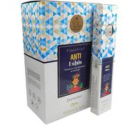 Incienso Natural Vijayshree Anti Estres - Paciencia, Paz Interior y Autoestima - 12 Paquetes de 25 g