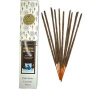 Incienso orgánico Bienestar Blissful Blends Vijayshree Palo Santo, Lavanda y Mirra - Cajita de 25gr. - HOSTENATURA