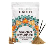 Incienso orgánico Earth Makko en Polvo de para Hacer Conos y Bobina