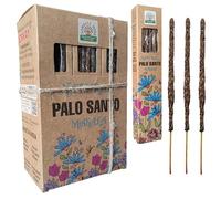 Incienso Orgánico Palo Santo Natural ORKAY Hecho a Mano Ecológico Sahumerio - Caja Completa con 12 Paquetes de 33gr. Namaste India
