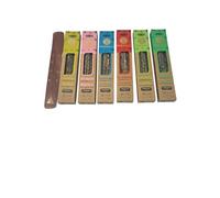 Incienso Orgánico ULLAS Pack 6 Uds. Varillas de Incienso Hechas a Mano 100% Natural - Varias Fragancias + TROZO DE Palo Santo DE Regalo