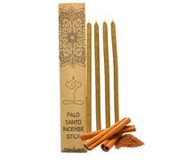Incienso Palo Santo con Canela Artesano Top Premium - 4 Varillas Gruesas artesanales Hechas en Perú - HOSTENATURA