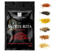 Incienso Religioso Litúrgico - Resina Eritrea en Granos Sagrada - Fumigación y Oraciones Sagradas, Intenciones Divinas - Wicca - Alternativa Incienso en Barra-Cono (Santa Rita, 100 gr)