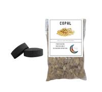 Incienso Resina en Grano, 100g, con 2 Pastillas de Encendido, Aroma Sagrado (Copal)