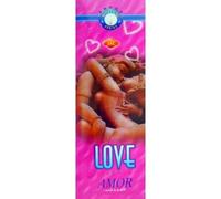 Incienso SAC Amor Love (olor a opium y almizcle) - Set de 6 paquetes hexagonales