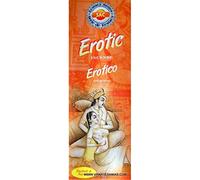 Incienso SAC Erotic Erotico (olor a pachuli y naranja) - Set de 6 paquetes hexagonales