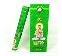 Incienso SAC Meditacion (olor a sandalo y rosa) - Set de 6 paquetes hexagonales