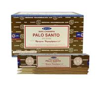 Incienso SATYA Nag Champa Palo Santo 12 Paquetes de 15gr.