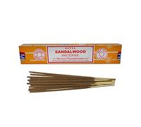 Incienso Satya Nag Champa Sándalo 15 Gramos o Alrededor de 15 Varillas
