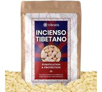 Incienso tibetano en grano 50gr | Purificación Potente y Protección | Ayuda a la Concentración y Estimula el Pensamiento | Promueve la Oración y Meditación Profunda | 100% Natural | Inciensario