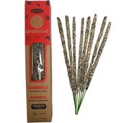 Incienso Ullas de Gardenia - Hecho a Mano - 25gr - Hecho en India - 100% Natural - ULLAS Incienso Orgánico - HOSTENATURA