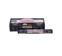 Incienso Varilla Aroma Sangre de Dragon Varilla 25 cm Dragons Blood (120 Unidades) + estampita San Pancracio