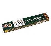 Incienso Vijashree Incense "Golden Nag Patchouli", 15 g, meditación aromaterapia