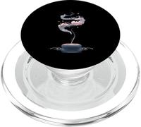 Incienso Zen Humo Minimalista Meditación Naturaleza Arte PopSockets PopGrip para MagSafe