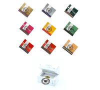 INCIENSOSHOP(Envío Incluido) - Pack 9 Unidades Conos Golden nag de Vijashree(Himalaya, pachuli, Meditation, Temple, White Sage, Champa, Mantra, Chandan, Palo Santo) + Caja para Conos Personalizada