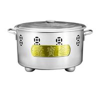 Incinerador de Jardín Brasero Exterior Jardin, con Gancho y Rejilla Para Fuego, para Hojas Caídas, Desechos de Jardín, Hoguera(Silver,63cm/25in)