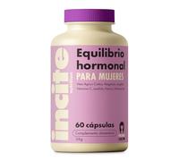 Incite Nutrition Complejo para el Equilibrio Hormonal de las Mujeres. 60 Cápsulas. Agnus Castus (Vitex Sauzgatillo), Extracto de Jengibre y Azafrán. Para el SPM y la Menopausia. Apto para Vegetarianas