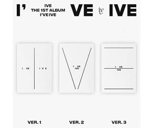 (Incl. Pre-Order Item) IVE [I’VE IVE] The 1st Album ( VER.1 + VER.2 + VER.3 - 3 Set + Store Gift Photo Card ) K-POP SEALED