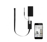 InCliick - Cámara de botón para cámara inalámbrica (1080 p, Full HD, WiFi, para manualidades, adhesivos, para bolsas, juguetes, visualización remota, almacenamiento de tarjetas SD local, detección de