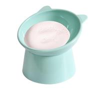 inclinado para perros elevados - de alimentos para mascotas inclinados hacia abajo, estación de alimentación de cuencos elevados, diseño seguro para el lavavajillas | Solución ergonómica