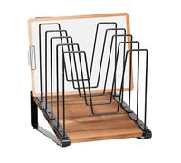 Inclined Desk File Organizer | Office Paper Document Organizer | Desk File Mail Holder,for Students Teachers Home Office School Classroom Study Room Desktop