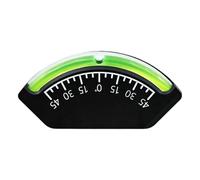 Inclinometer Gauge, Trailer Bubble Level, 3.54x1.65x0.39 Inches Size, Accurate Angle Measurement Waterproof Leveling Tool for Drivers, Rv, Car, Camping, Boats, Outdoor and Parking