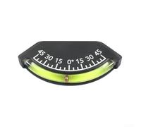 Inclinómetro de ángulo, 1 paquete de nivel RV con escala graduada para vehículo todoterreno, camión, barco, medición de inclinación, tubo de copolímero inastillable para aventura al aire libre