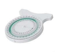 Inclinómetro de burbujas de fisioterapia para medir el rango de movimiento de las articulaciones, herramienta goniómetro espinal para cuello, espalda y hombros, dispositivo transportador ABS preciso