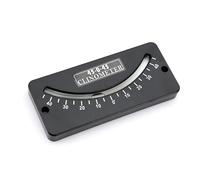 Inclinómetro de doble eje 25-0-25/45-0-45/10-0-10 para medición de pendiente, paso y ángulo, construcción ABS, herramienta de seguridad portátil para senderos y avalanchas (10-0-10)