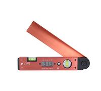 Inclinómetro de transportador digital LCD Instrumento de medición de ángulo portátil Goniómetro con burbuja horizontal Carpintería Electricista Adecuado